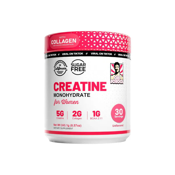 CREATINA MONOHIDRATADA FOR WOMEN OLD SCHOOL