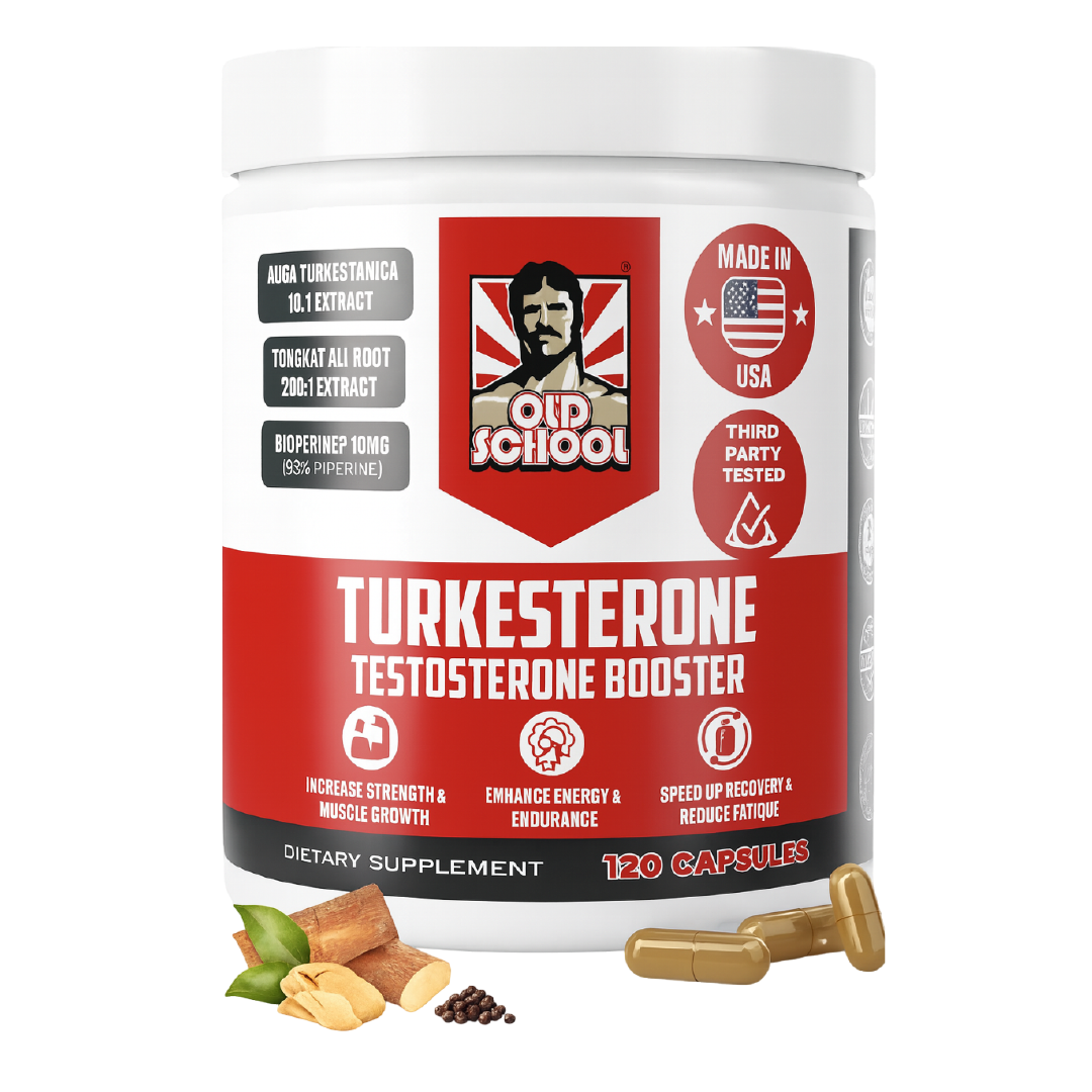 TURKESTERONE OLD SCHOOL - POTENCIA MÁXIMA