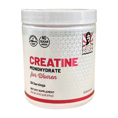 CREATINA MONOHIDRATADA FOR WOMEN OLD SCHOOL