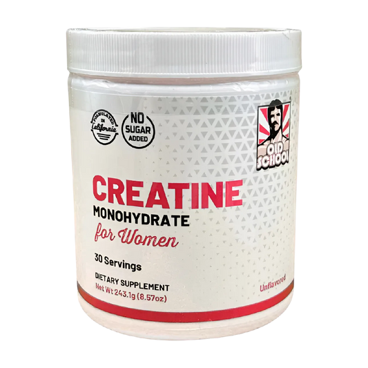 CREATINA MONOHIDRATADA FOR WOMEN OLD SCHOOL