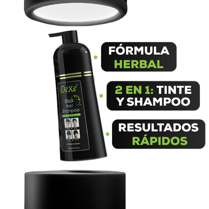 SHAMPOO DEXE 3 EN 1: ANTICANAS, ANTICAÍDA E HIDRATACIÓN PROFUNDA