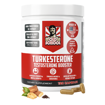 TURKESTERONE OLD SCHOOL - POTENCIA MÁXIMA