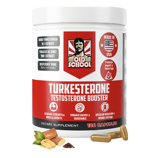 TURKESTERONE OLD SCHOOL - POTENCIA MÁXIMA